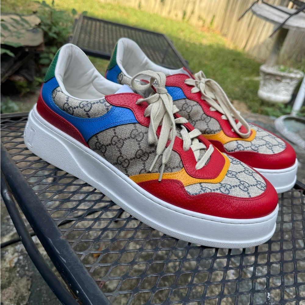 Gucci multi chunky sneakers